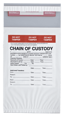 Chain of Custody Bags